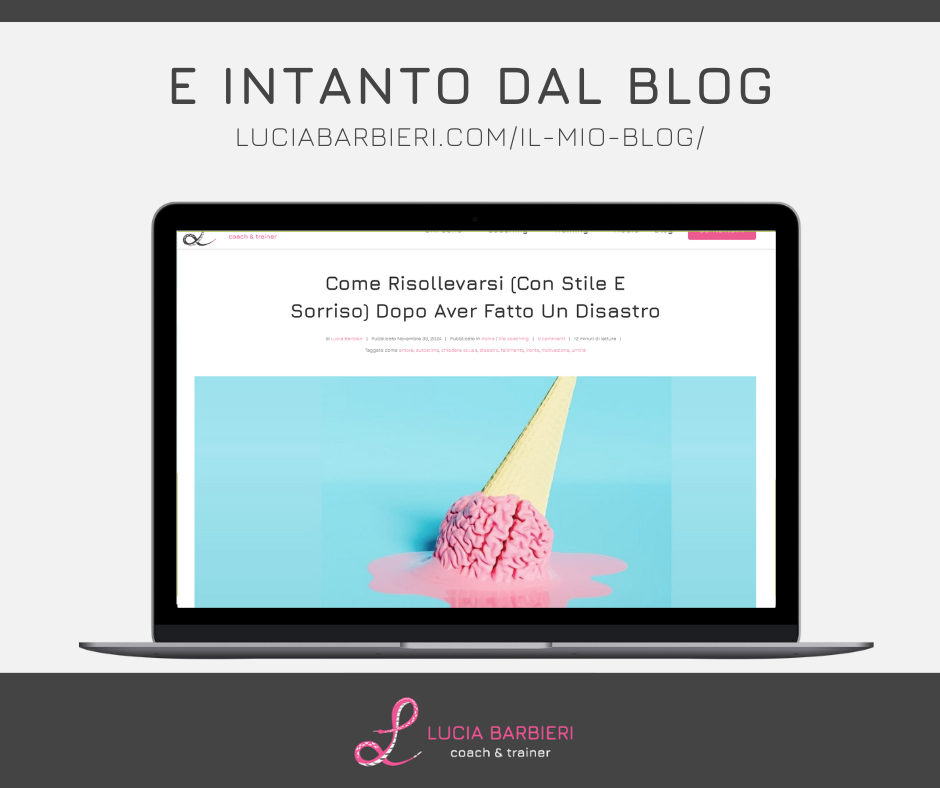 Blog Lucia Barbieri - Risollevarsi dopo un disastro